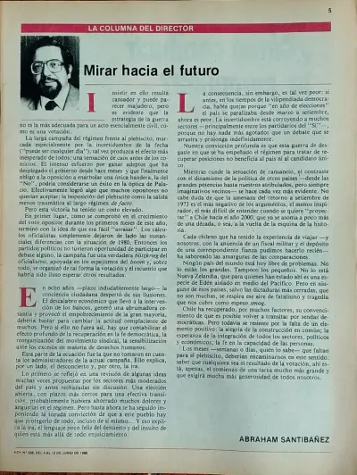 Revista Hoy edición junio 1988 La Trampa del Lorito - miniatura 3