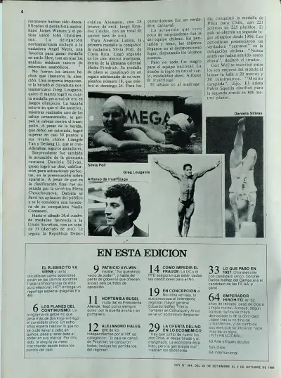 Revista Hoy edición especial plebiscito 1988 - miniatura 2