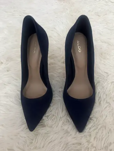 Zapatos de Tacón Azul Aldo Elegantes - miniatura 1