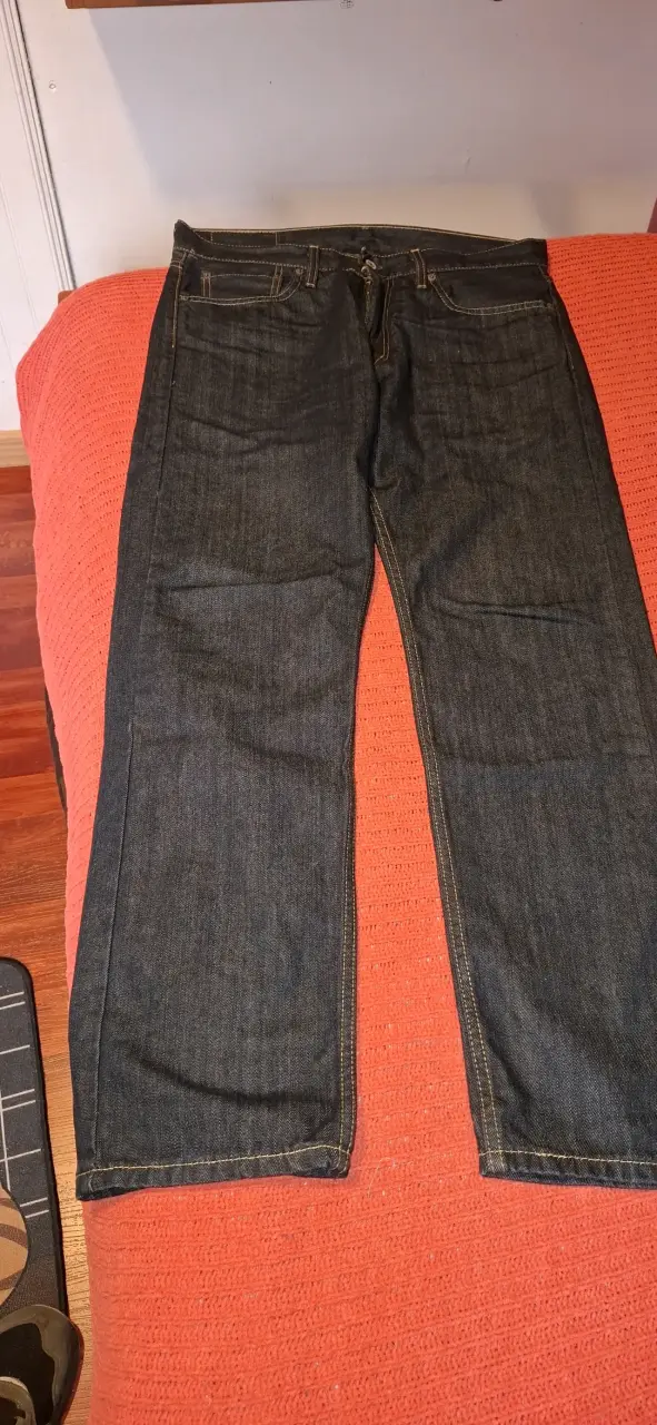 Jeans Levi's 505 Azul Talla 33 - 2