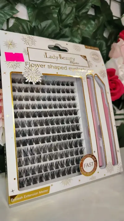Set de pestañas postizas Lady Beauty Elegance - miniatura 1