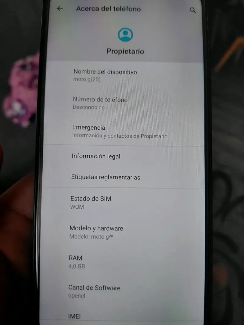 Smartphone Motorola g20 - 2