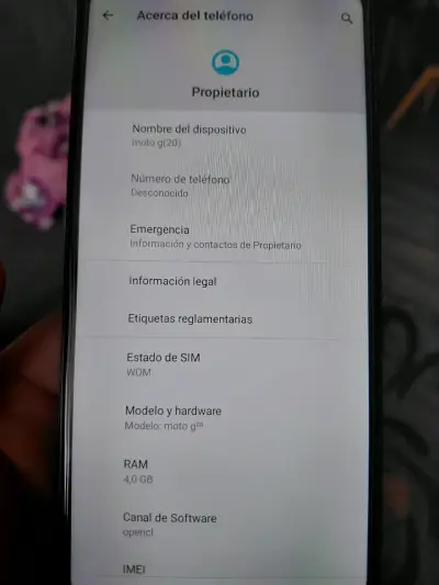 Smartphone Motorola g20 - miniatura 2