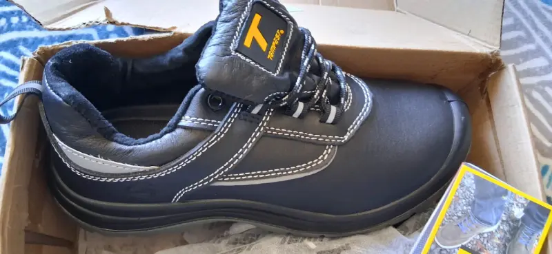 Zapato de seguridad Tempest negras resistentes - 3