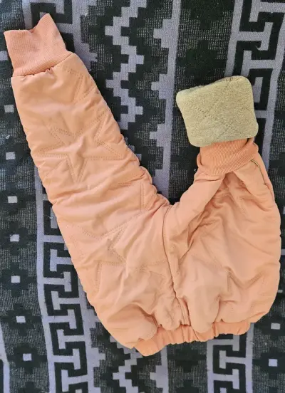 Pantalon nieve para niña color rosado - miniatura 2