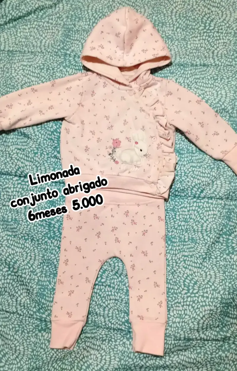 Enterito de bebé abrigado Limonada 6 meses - 3