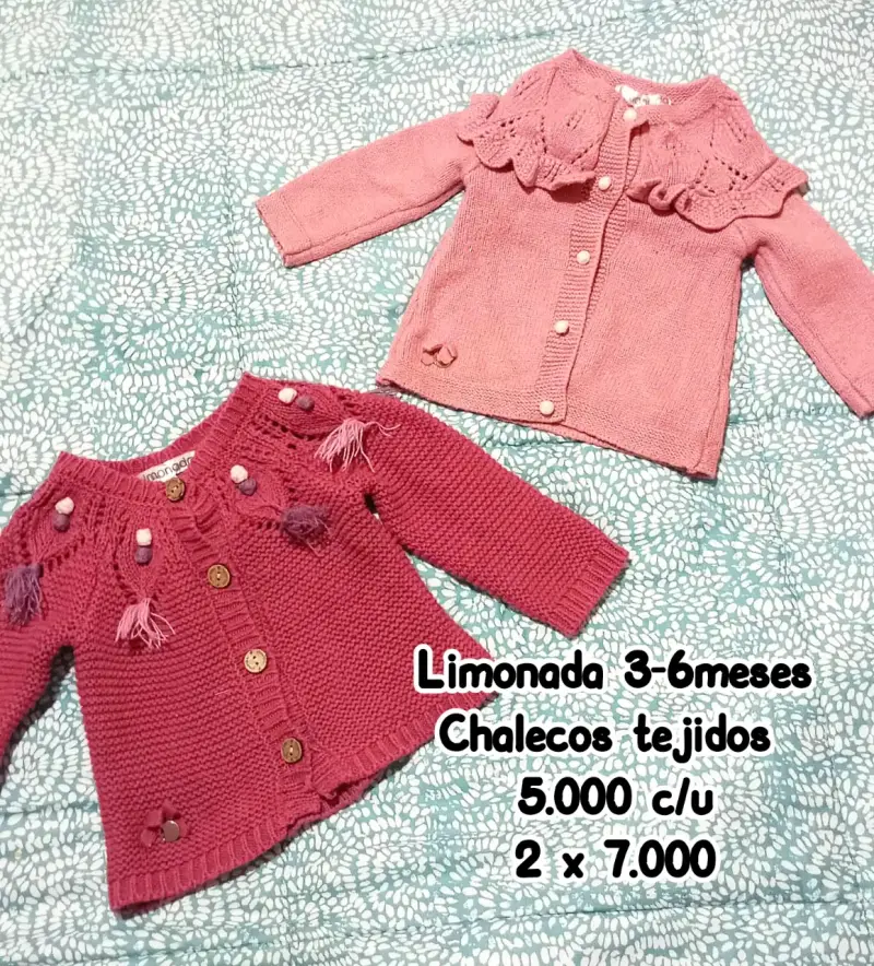 Enterito de bebé abrigado Limonada 6 meses - 6