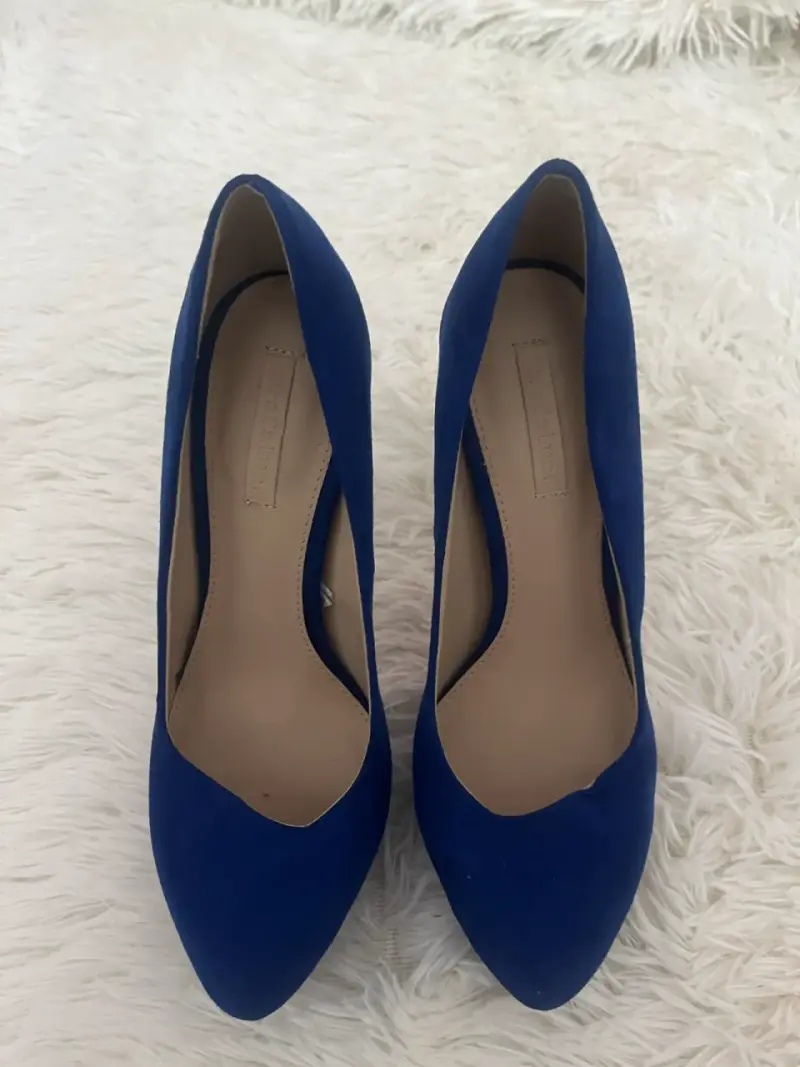 Zapatos de tacón azul mujer Dafalia - 2