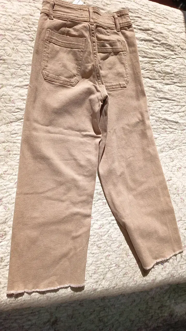 Pantalones beige Zara para niños talla 10 - 4