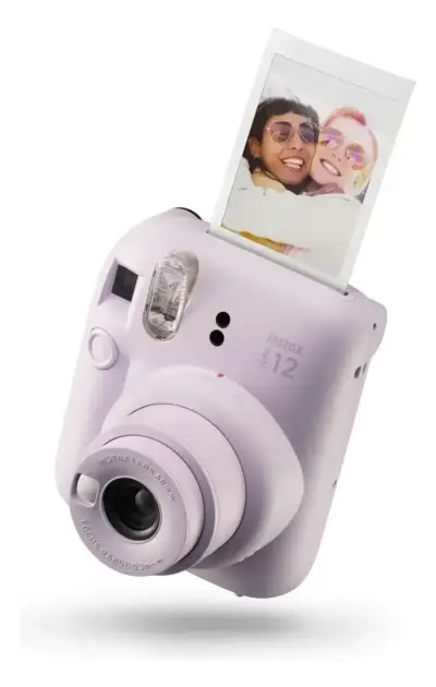 Cámara instantánea Fujifilm Instax Mini 12 lila con funda - miniatura 3