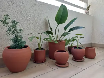 Maceteros de greda - miniatura 4