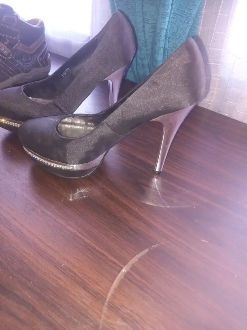 Zapatos de Tacón Alto Negros varios numeros nuevos - 9