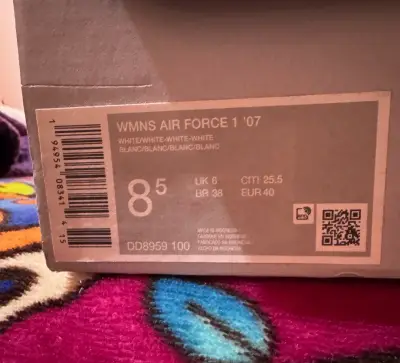 Zapatillas Nike Air Force 1 '07 Blancas Mujer - miniatura 4