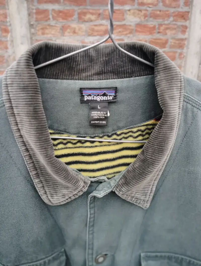 Chaqueta de algodón Patagonia verde talla L - 3