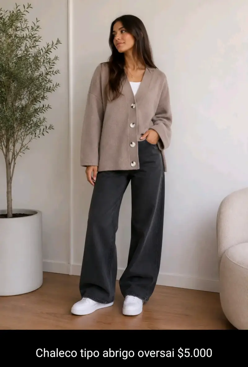 Abrigo Teddy Oversize Lila - 5