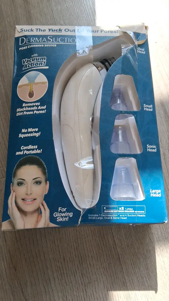 Limpiador de Poros DermaSuction con Cabezas Intercambiables - 2