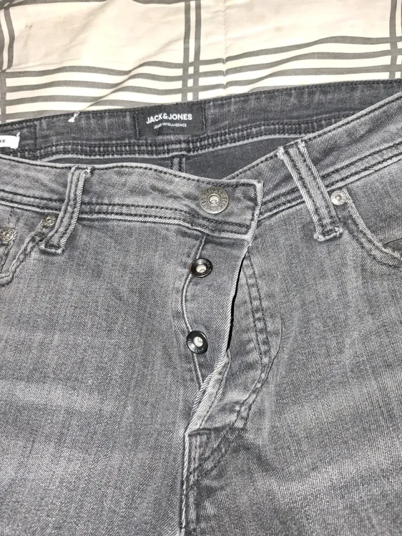 Jeans grises Jack & Jones para hombre - 1