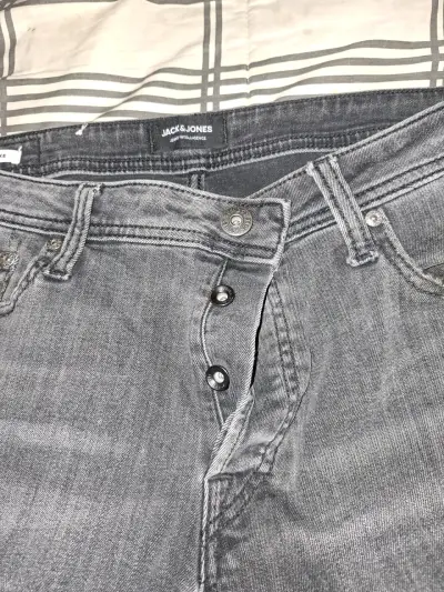 Jeans grises Jack & Jones para hombre - miniatura 1