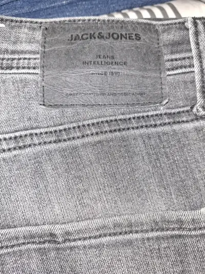 Jeans grises Jack & Jones para hombre - miniatura 5