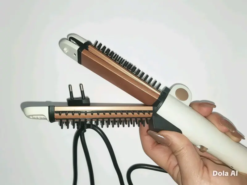 Plancha rizadora de cabello 2 en 1 - 5