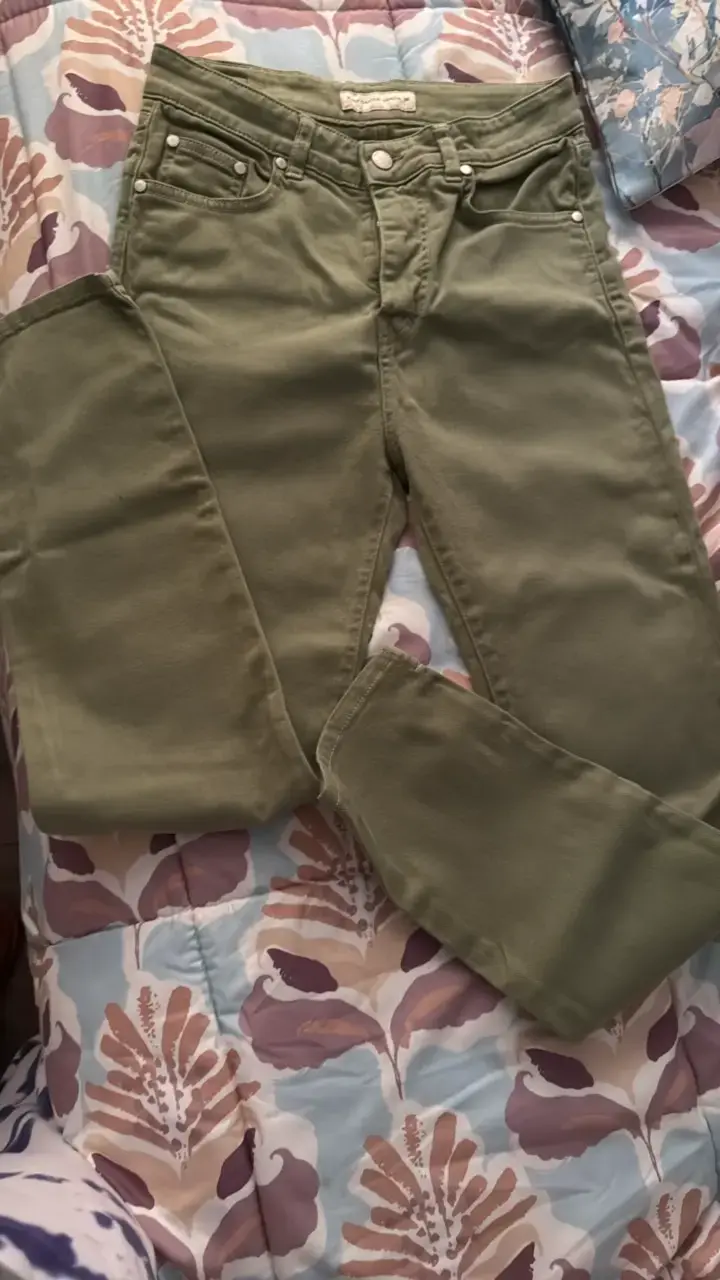Pantalones verdes Purificación García talla 38 - 4