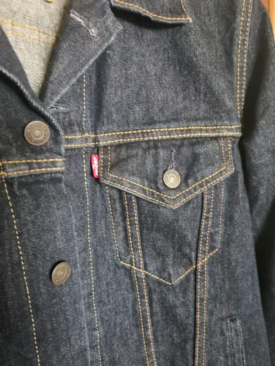 Chaqueta mezclilla levis hombre talla S - miniatura 2