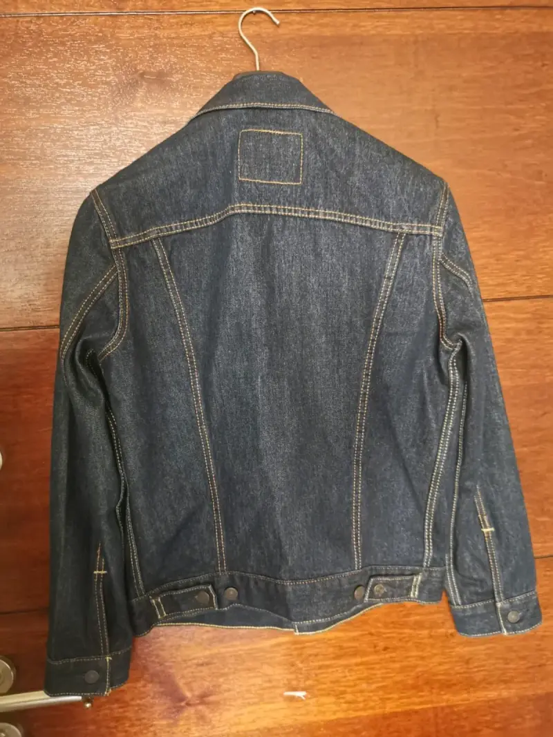 Chaqueta mezclilla levis hombre talla S - 3