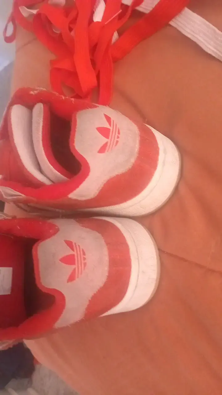 Zapatillas deportivas rojas Adidas para hombre - 4