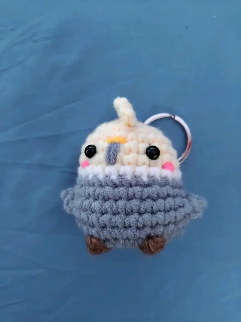 Llavero de cacatua ninfa - 1
