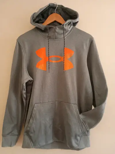 Polerón con capucha Under Armour gris - miniatura 1