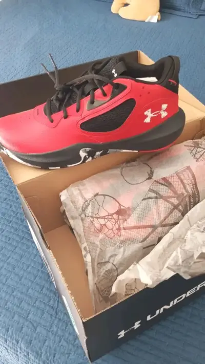 Zapatillas deportivas Under Armour rojas - miniatura 2