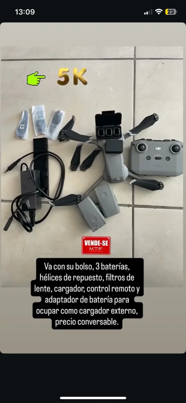 Drone DJI con accesorios completos - 2