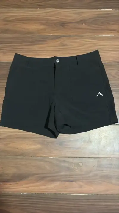 Shorts negros deportivos AlpineXtrem para mujer - miniatura 1