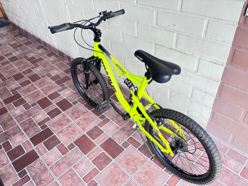 Bicicleta Brabus Stone RS2000 verde con suspensión - 5