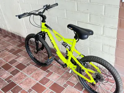 Bicicleta Brabus Stone RS2000 verde con suspensión - miniatura 6