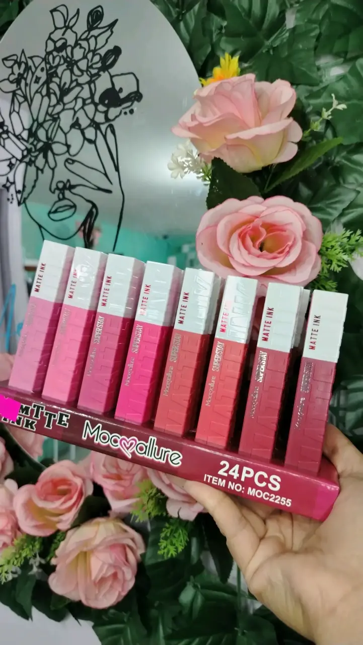 Set de Labiales Matte Ink Mocalure 24 Colores