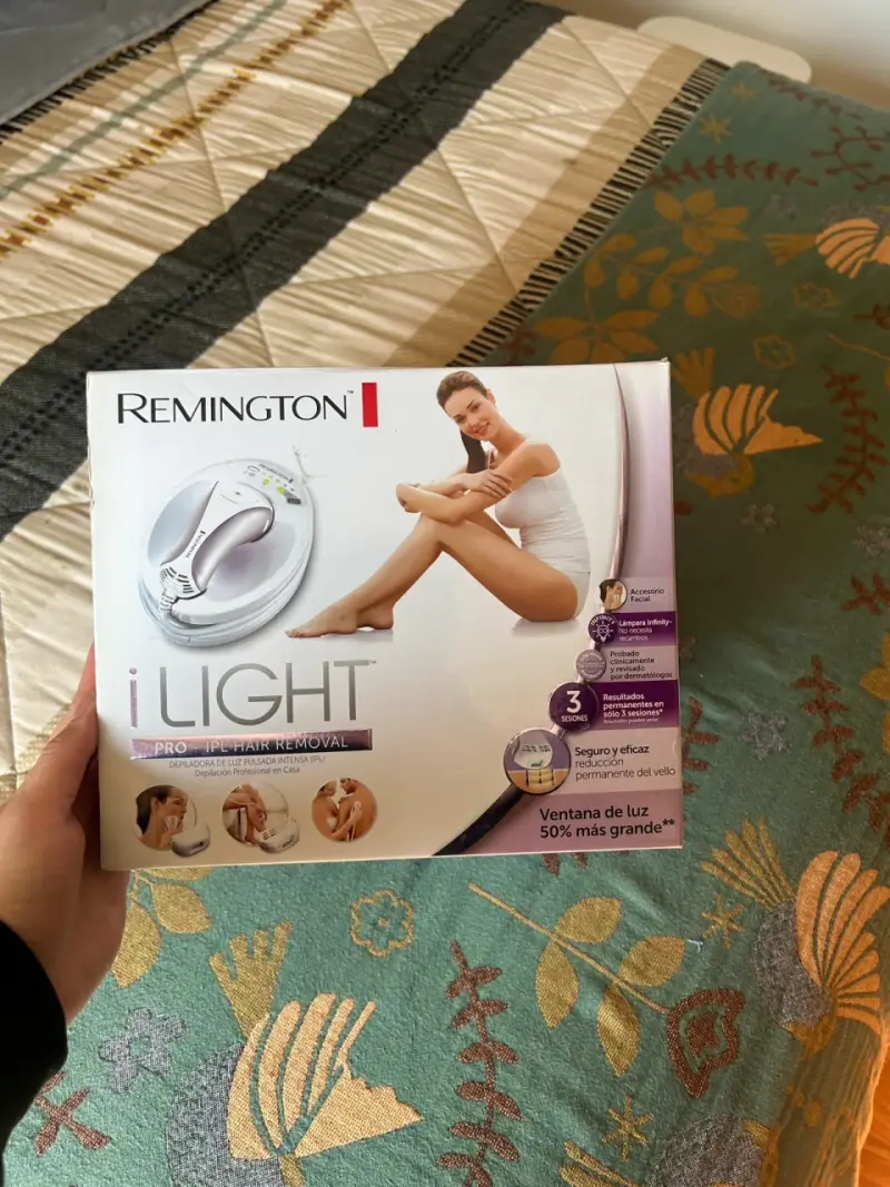 Depiladora IPL Remington iLight Pro para uso en casa - 1