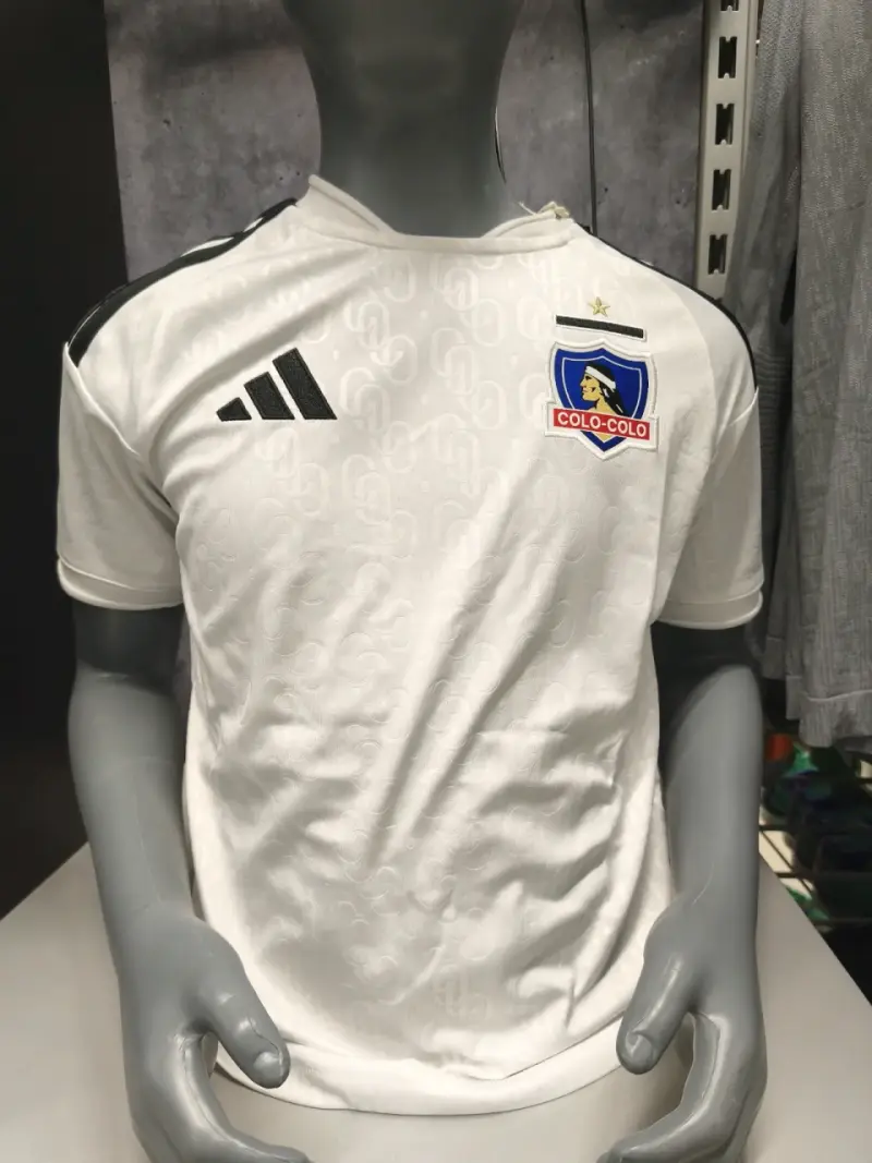 Camiseta Adidas Colo-Colo 2023 Blanca de niño - 1