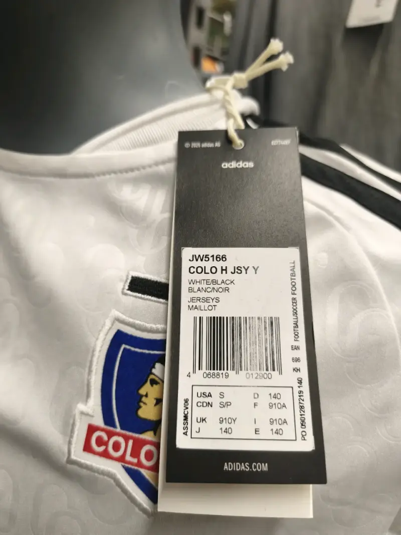 Camiseta Adidas Colo-Colo 2023 Blanca de niño - 2