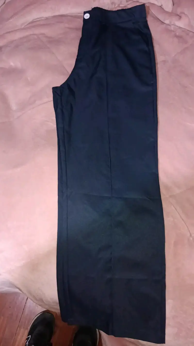 Pantalón negro semi formal talla XL - 2