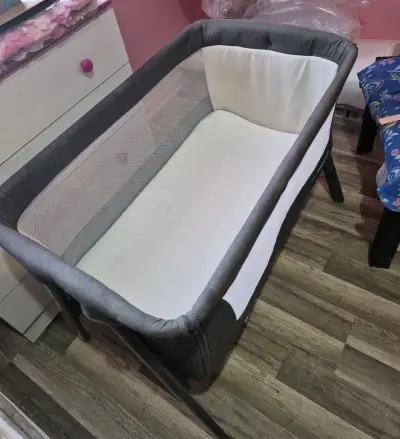 Cuna colecho Bebesit gris para bebé - miniatura 2