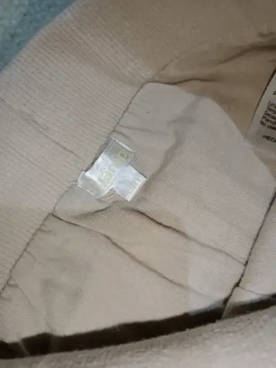 Pantalones cortos beige para bebé - miniatura 4