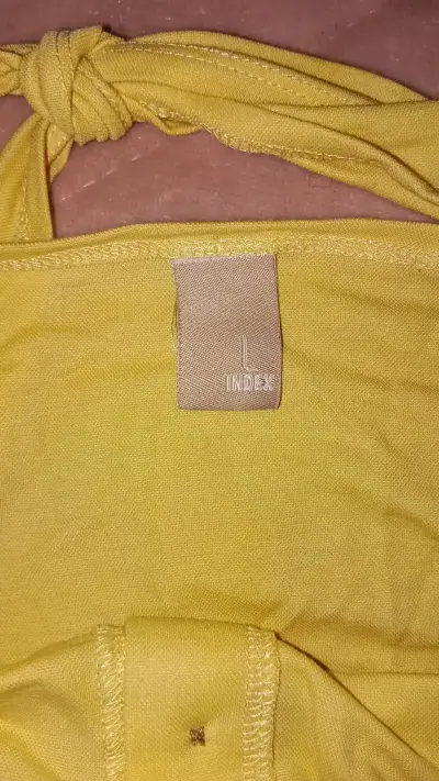 Top amarillo con tirantes para mujer - miniatura 2