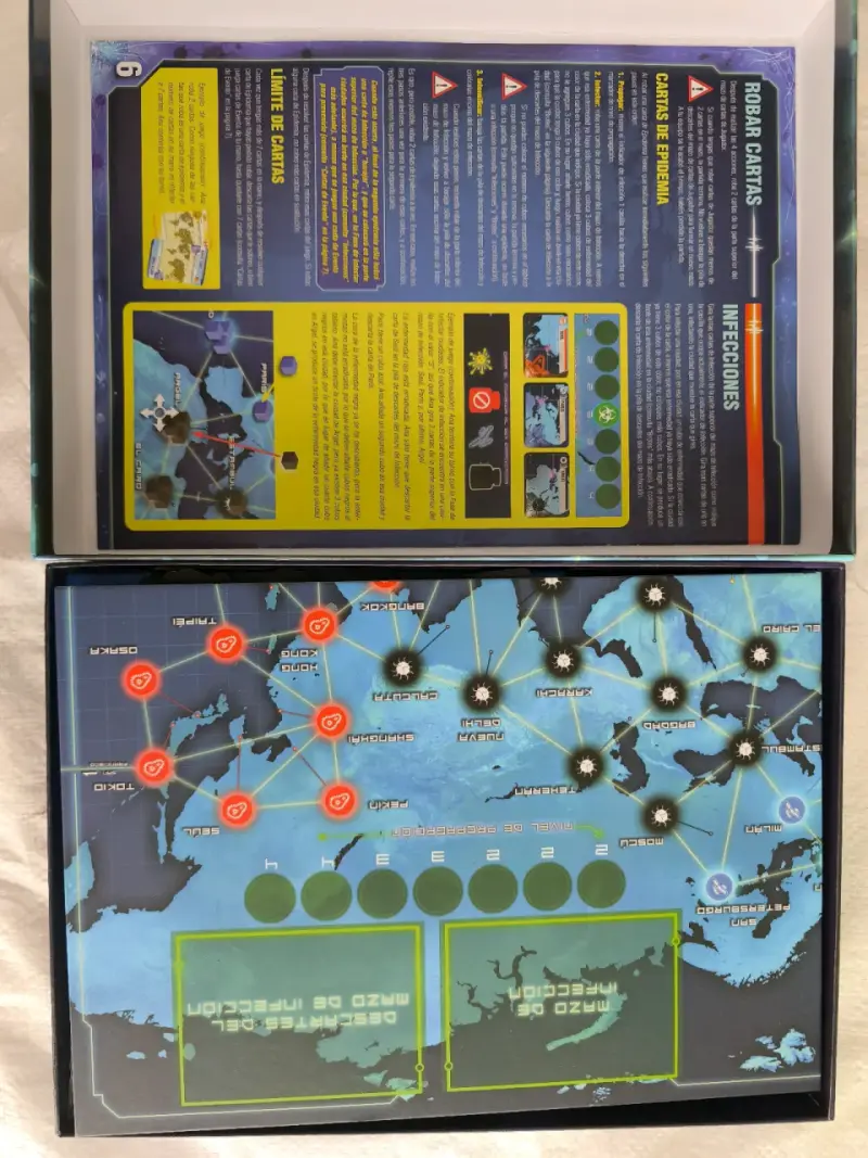 Juego de mesa Pandemic de estrategia cooperativa - 3