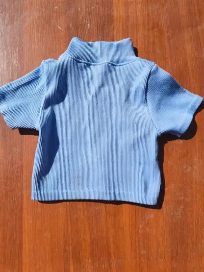 top tela rib celeste 🩵 - miniatura 2