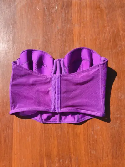 Corset morado sin tirantes 💜 - miniatura 2
