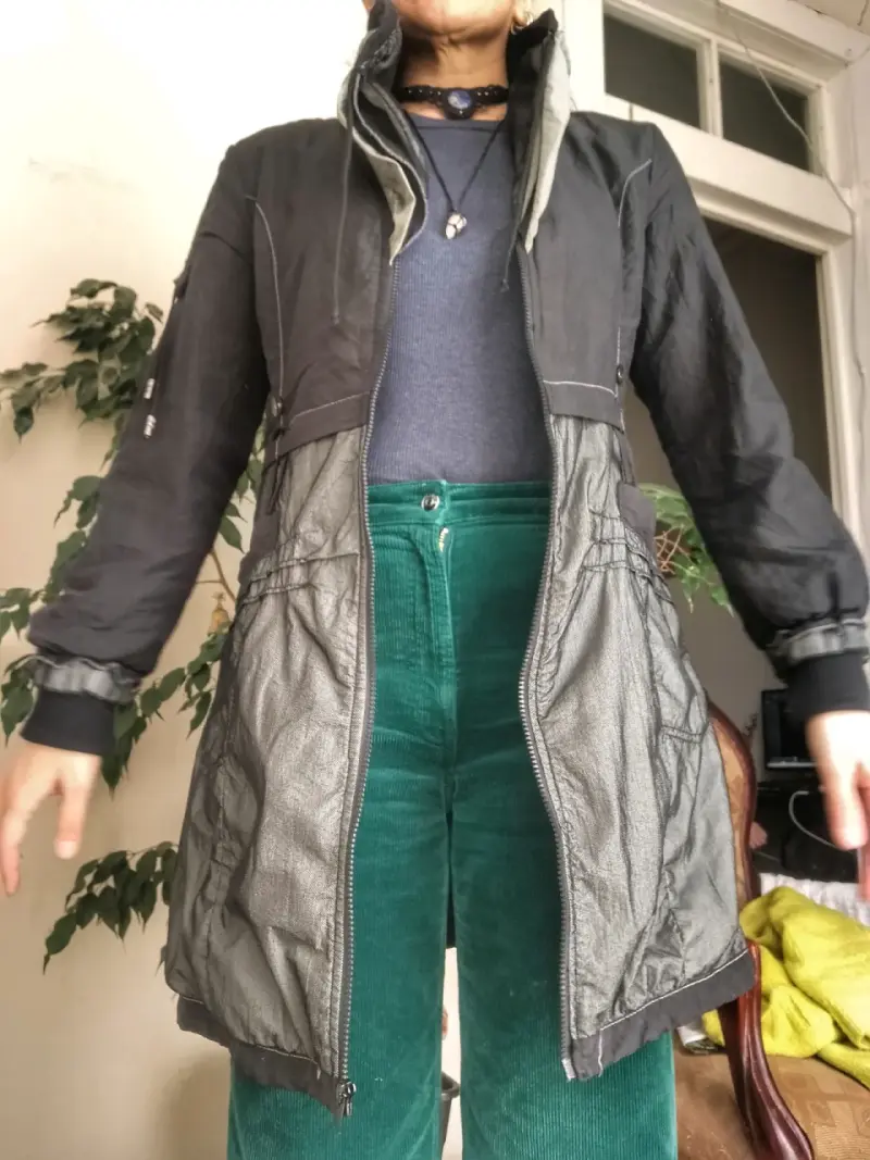 Chaqueta hermosa de polar en su interiorpara mujer - 2