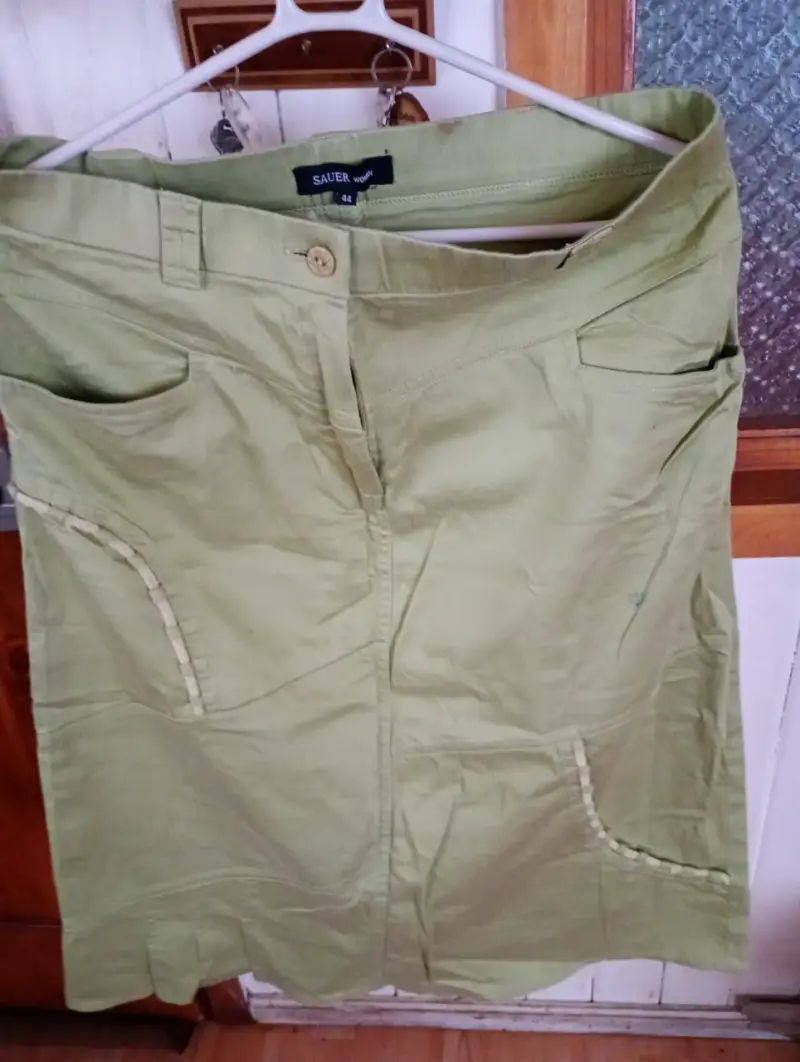 Falda Cargo Verde oliva  Sauer Woman Talla 44 - 2