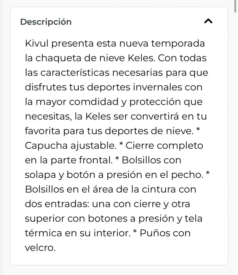 Chaqueta Kivül hombre Keles. - 5