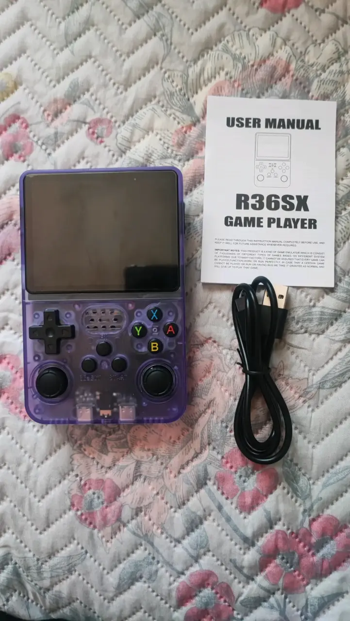 Consola portátil retro R36SX con cable USB - 3